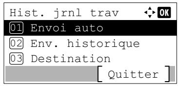 KYOCERA ECOSYS M8124CIDN - Hist. jrnl trav (envoi de l'histoire du journal des travaux) - 2