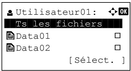 KYOCERA ECOSYS M8124CIDN - Sélectionner/désélectionner tous les fichiers - 2