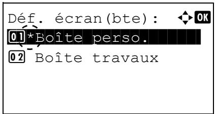 KYOCERA ECOSYS M8124CIDN - Déf. écran(bte) (Paramètres de l'écran par défaut de la boîte de document) - 1