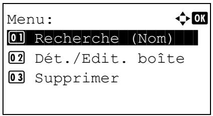 KYOCERA ECOSYS M8124CIDN - Modification des boîtes personalisées - 1