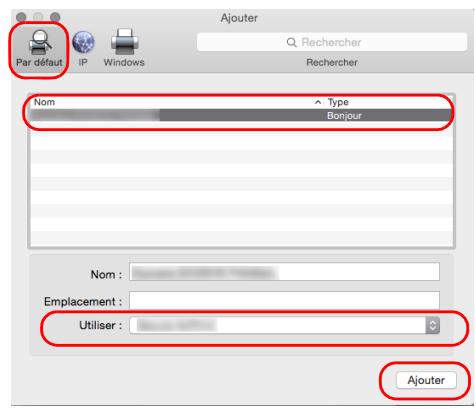 KYOCERA ECOSYS P3045DN - ECOSYS P3050DN - ECOSYS P3055DN - Installation du pilote d'imprimante sous Macintosh - 8