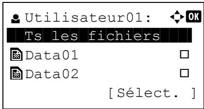 KYOCERA ECOSYS P3045DN - ECOSYS P3050DN - ECOSYS P3055DN - Sélectionner/désélectionner tous les fichiers - 2