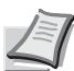 KYOCERA ECOSYS P3045DN - ECOSYS P3050DN - ECOSYS P3055DN - Lors du chargement d'enveloppes ou de papier Hagaki (carte) dans le bac MF - 2