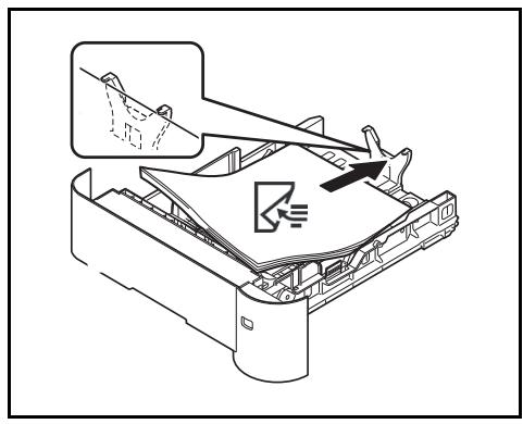 KYOCERA ECOSYS P3045DN - ECOSYS P3050DN - ECOSYS P3055DN - Chargement de papier dans le bac - 13