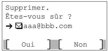 KYOCERA ECOSYS P3045DN - ECOSYS P3050DN - ECOSYS P3055DN - Confirmation (verification et modification de la destination) - 7