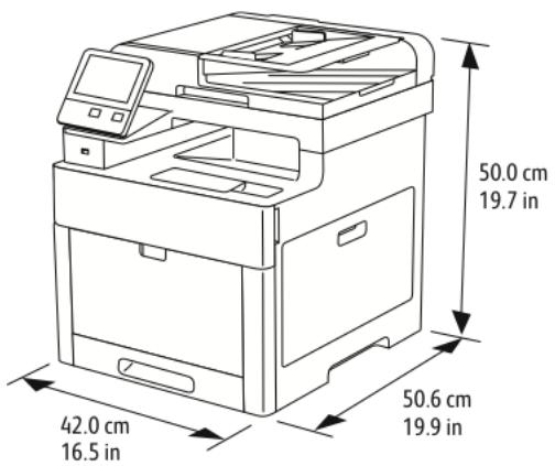 XEROX VERSALINK B400V/DN  -  VERSALINK B405V/DN - Specifications matérielles - 1