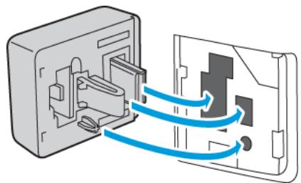 XEROX VERSALINK B400V/DN  -  VERSALINK B405V/DN - Installez l'adaptateur réseau sans fil. - 4