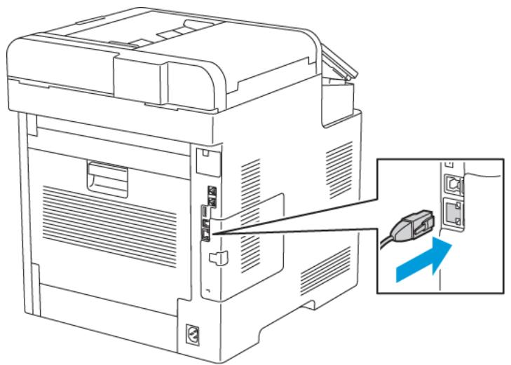 XEROX VERSALINK B400V/DN  -  VERSALINK B405V/DN - Retrait de l'adaptateur réseau sans fil - 11