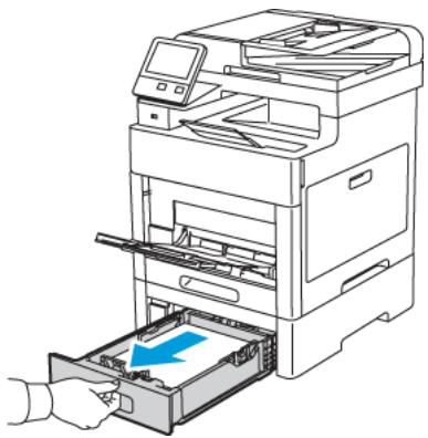 XEROX VERSALINK B400V/DN  -  VERSALINK B405V/DN - Élimination des bourrages papier dans la zone du bac 2 - 1