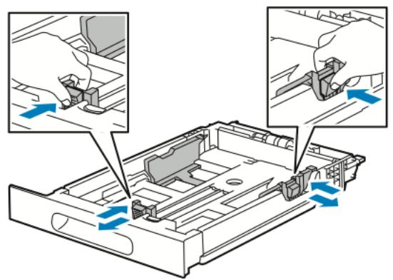 XEROX VERSALINK B400V/DN  -  VERSALINK B405V/DN - Chargement d'enveloppes dans le magasin 1 - 3