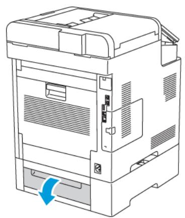 XEROX VERSALINK B400V/DN  -  VERSALINK B405V/DN - Élimination des bourrages papier dans la zone du bac 2 - 4
