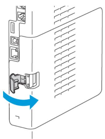 XEROX VERSALINK B400V/DN  -  VERSALINK B405V/DN - Retrait de l'adaptateur réseau sans fil - 9