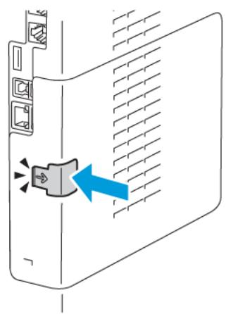 XEROX VERSALINK B400V/DN  -  VERSALINK B405V/DN - Retrait de l'adaptateur réseau sans fil - 10