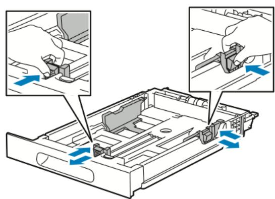 XEROX WORKCENTRE 3335 - WORKCENTRE 3345 - Chargement du papier dans les bacs 1 et 2 - 3