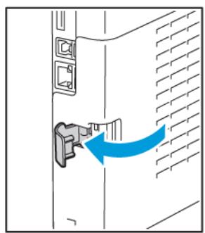 XEROX WORKCENTRE 3335 - WORKCENTRE 3345 - Retrait de l'adaptateur réseau sans fil - 3