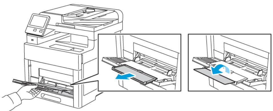 XEROX WORKCENTRE 3335 - WORKCENTRE 3345 - Chargement du papier dans le département manuel - 2