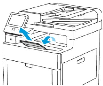 XEROX WORKCENTRE 3335 - WORKCENTRE 3345 - Sortie de l'extension du bac récepteur. - 1