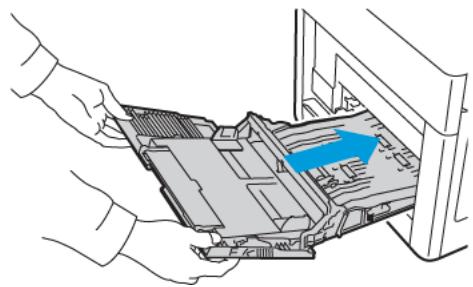 XEROX PHASER 6510N - Élimination des bourrages papier dans le départ manuel - 6