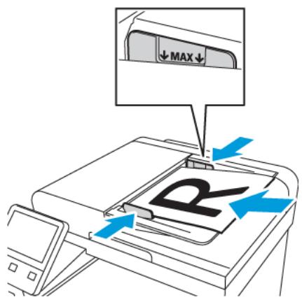 XEROX PHASER 6510N - Élimination de bourrages papier dans le chargeur automatique de documents recto verso - 5