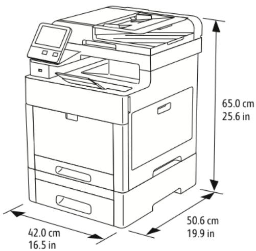 XEROX PHASER 6510N - Spécifications matérielles - 2