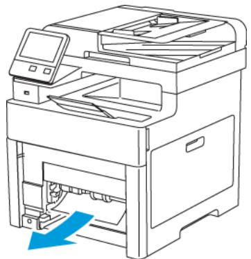 XEROX PHASER 6510N - Élimination des bourrages papier dans la zone du bac 1 - 4