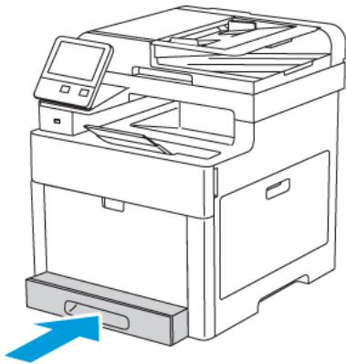 XEROX PHASER 6510N - Chargement d'étiquettes dans le magasin 1 - 5