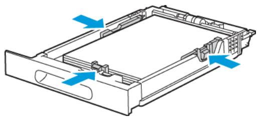 XEROX PHASER 6510N - Chargement du papier dans les bacs 1 et 2 - 6