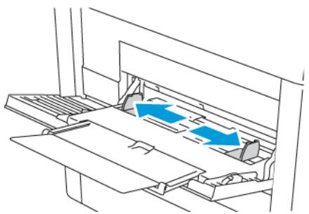 XEROX PHASER 6510N - Chargement du papier dans le départ manuel - 3