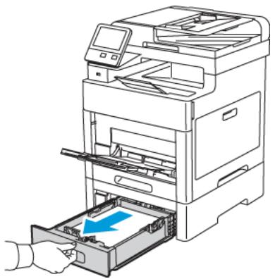 XEROX VERSALINK C400V - VERSALINK C405 - Élimination des bourrages papier dans la zone du bac 2 - 1