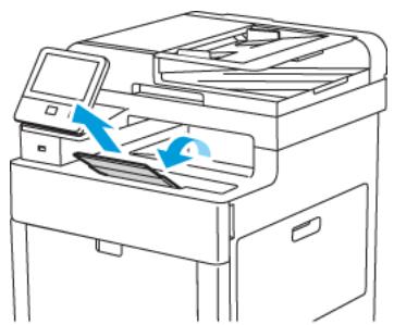 XEROX WORKCENTRE 6515 - Sortie de l'extension du bac récepteur. - 1