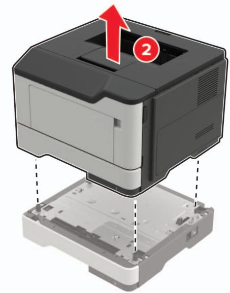 LEXMARK MX321ADN - Retirez la cartouche de toner. - 2