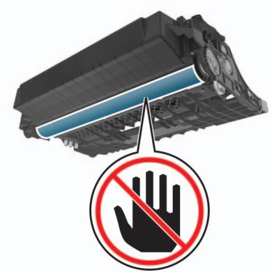 LEXMARK MX321ADN - Retirez l'unité de traitement d'images usagée. - 3