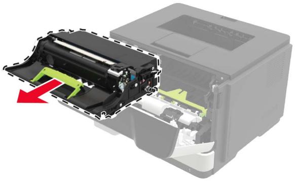 LEXMARK MX321ADN - Retirez l'unité de traitement d'images usagée. - 1