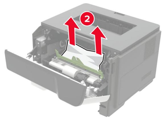 LEXMARK MX521ADE - MX521DE - MX522ADHE - Bourrage derrière la porte a - 7