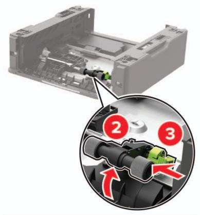LEXMARK MX521ADE - MX521DE - MX522ADHE - Remplacement du rouleau de saisie - 8