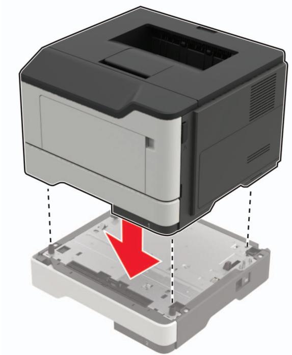 LEXMARK MS521DN - Remplacement du rouleau de saisie - 6