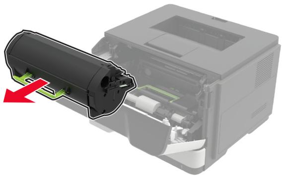 LEXMARK MS521DN - Retirez la cartouche de toner. - 1