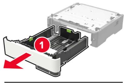 LEXMARK MS521DN - Remplacement du rouleau de saisie - 3