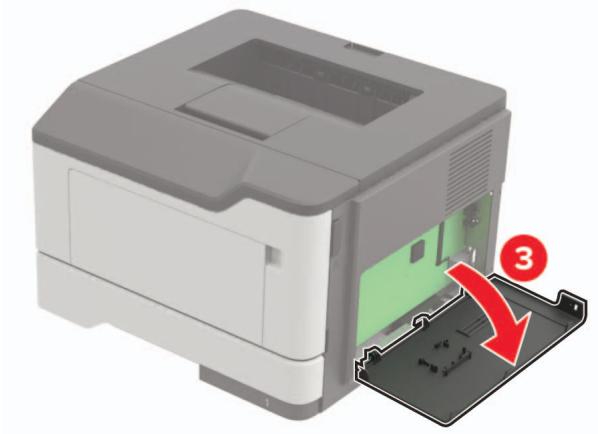 LEXMARK B2442DW - Installation d'une carte mémoire - 3