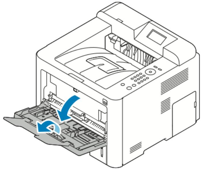 XEROX VERSALINK C7000  -  VERSALINK C7000N - Chargement de papier dans le départ manuel - 1