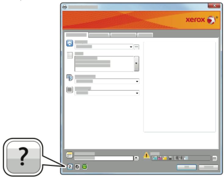 XEROX D95 - Aide relative au pilote d'impression - 1