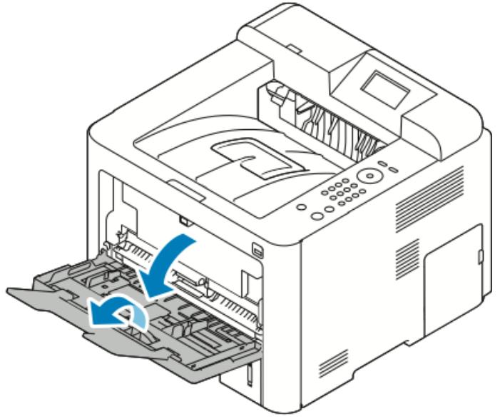 XEROX PHASER 3330 - Chargement de papier dans le départ manuel - 1