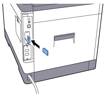 KYOCERA ECOSYS FS-1220MFP - Installation et formatage de la carte mémoire sd/sdhc - 4
