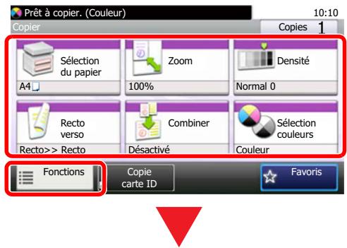KYOCERA ECOSYS FS-1220MFP - Touche de fonctions - 1