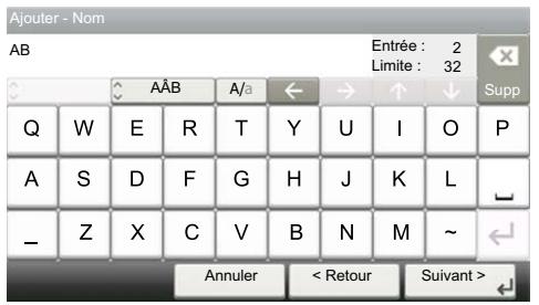 KYOCERA ECOSYS FS-1220MFP - Écran de saisie en minuscules - 2