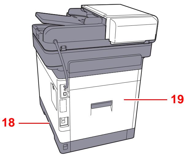 KYOCERA ECOSYS FS-1220MFP - Extérieur de la machine - 4