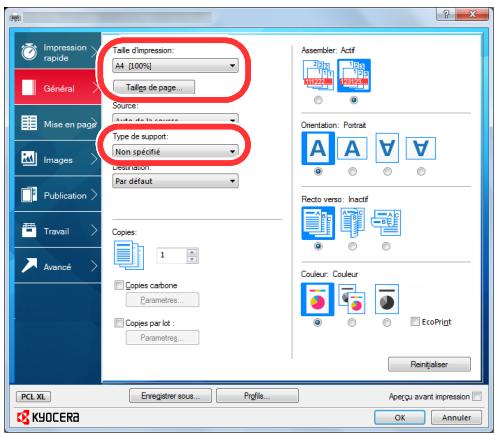 KYOCERA ECOSYS FS-1220MFP - Configurer les paramètres - 2