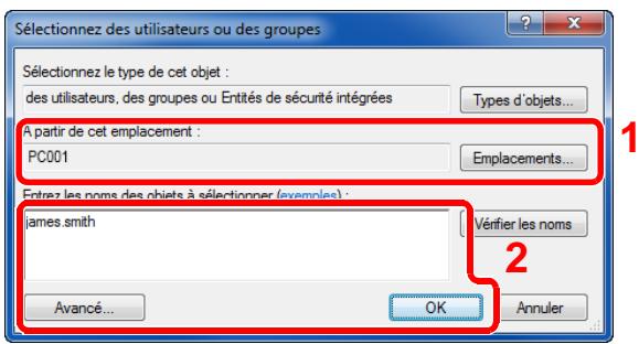 KYOCERA ECOSYS FS-1220MFP - Configurer les paramètres d'autorisation. - 3