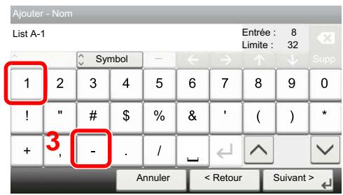 KYOCERA FS-1061DN - Entrer "A-1". - 3
