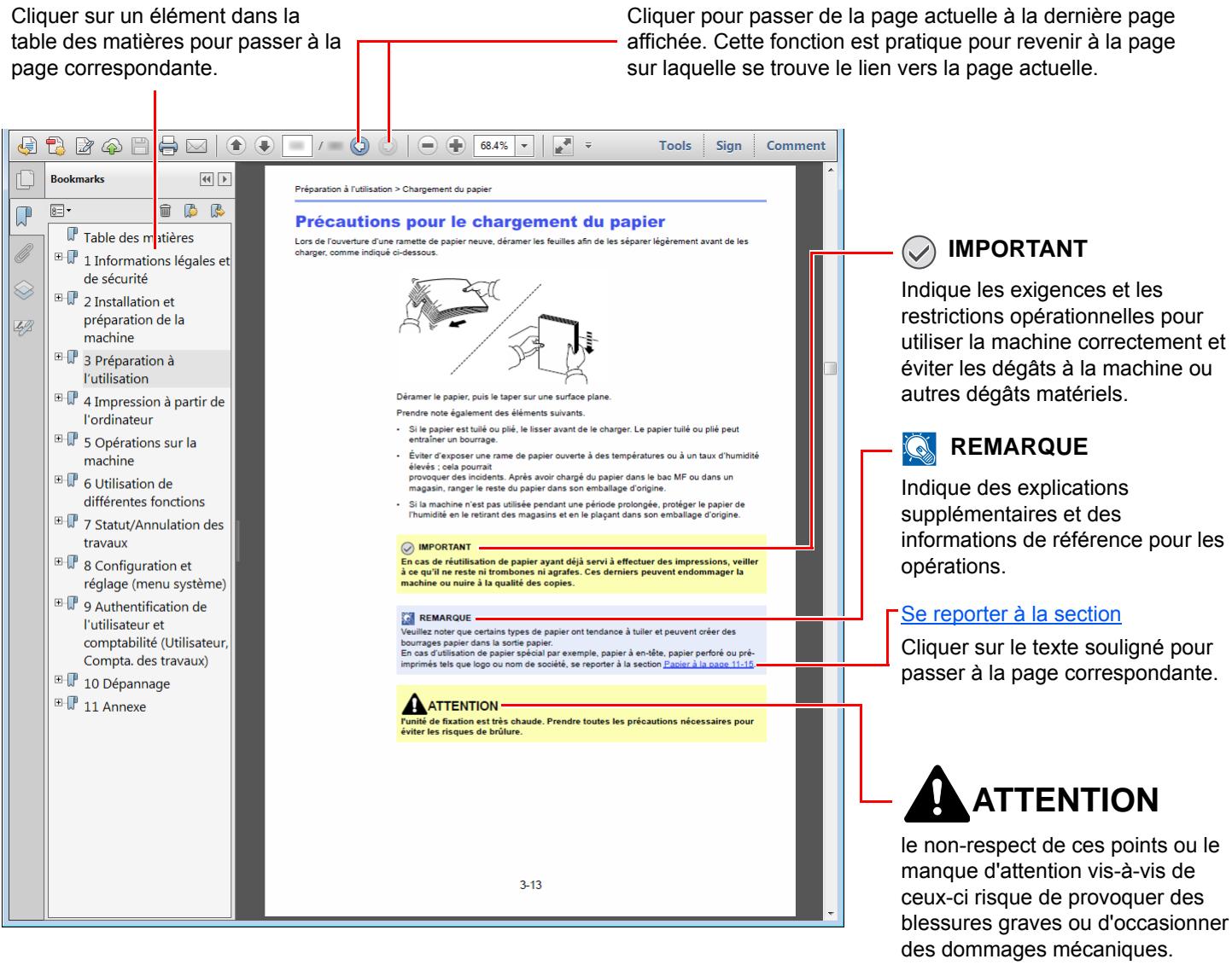 KYOCERA FS-1061DN - Conventions utilisées dans ce manuel - 1